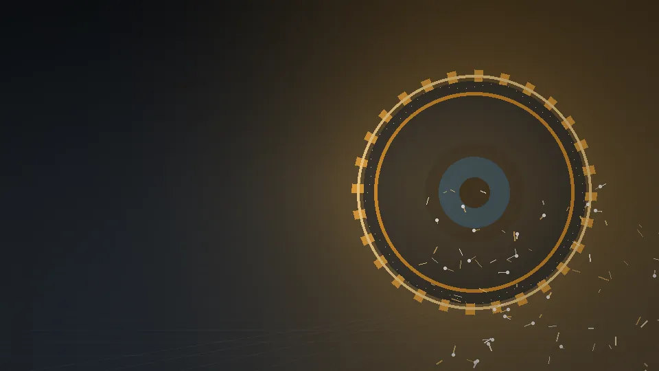 Electroplated diamond grinding wheel in motion